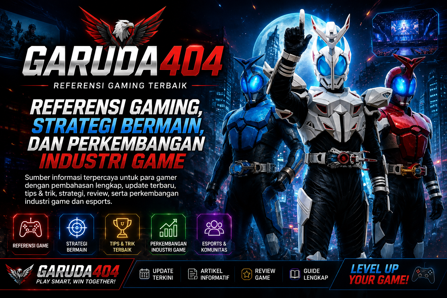 GARUDA404 | Referensi Gaming, Strategi Bermain, dan Perkembangan Industri Game by Hey siriusly
